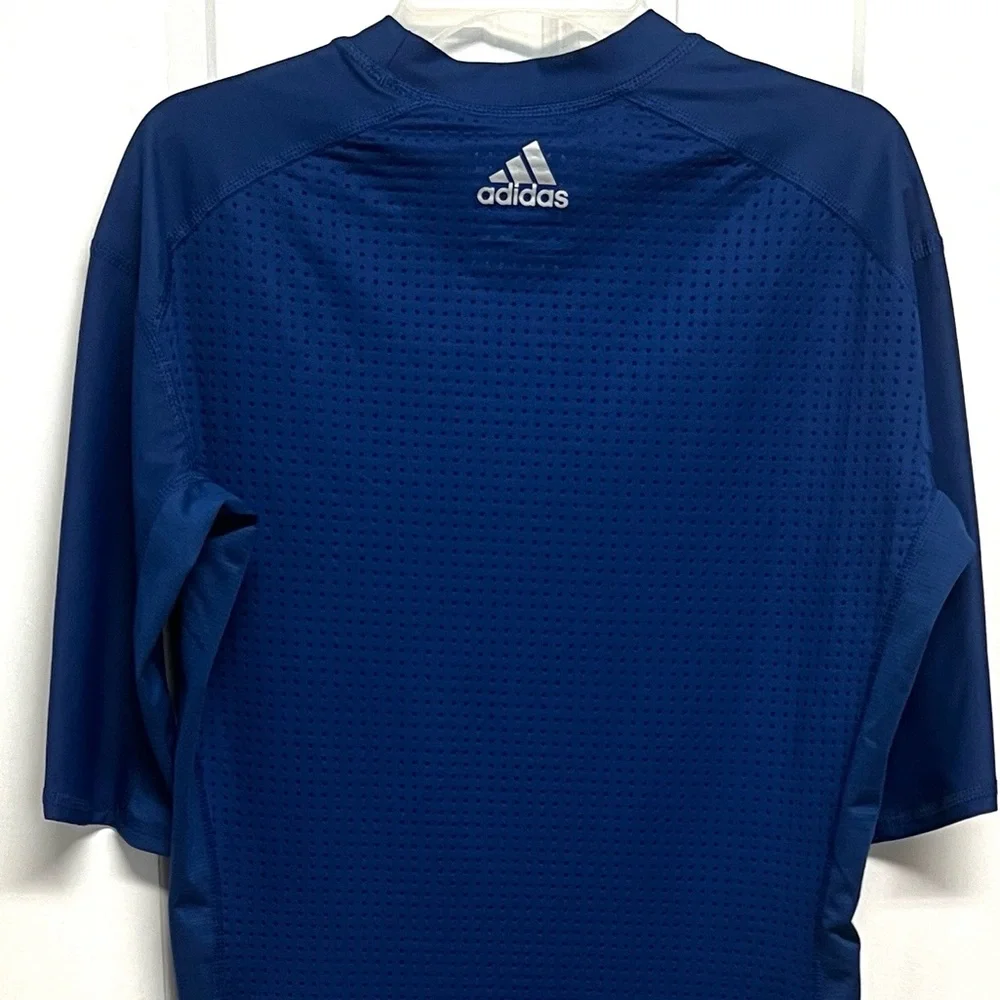 adidas Techfit Men's Dark Blue Performance Compression Shirt Size XL
